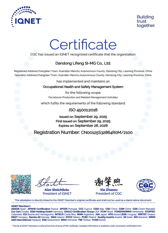 職業健康安全體系